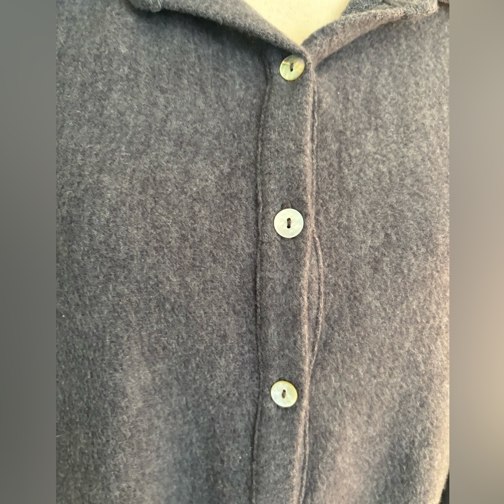 Brushed Button Front Collared Top-Nally And Millie - image 6